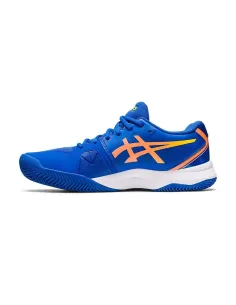 Asics Gel-Challenger 13 Clay Azul Naranja | Ofertas de pádel 2